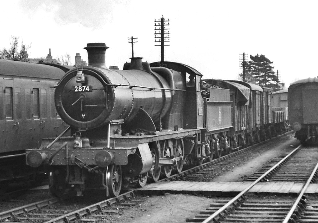 Photo of 2874 Locomotive in April 1954